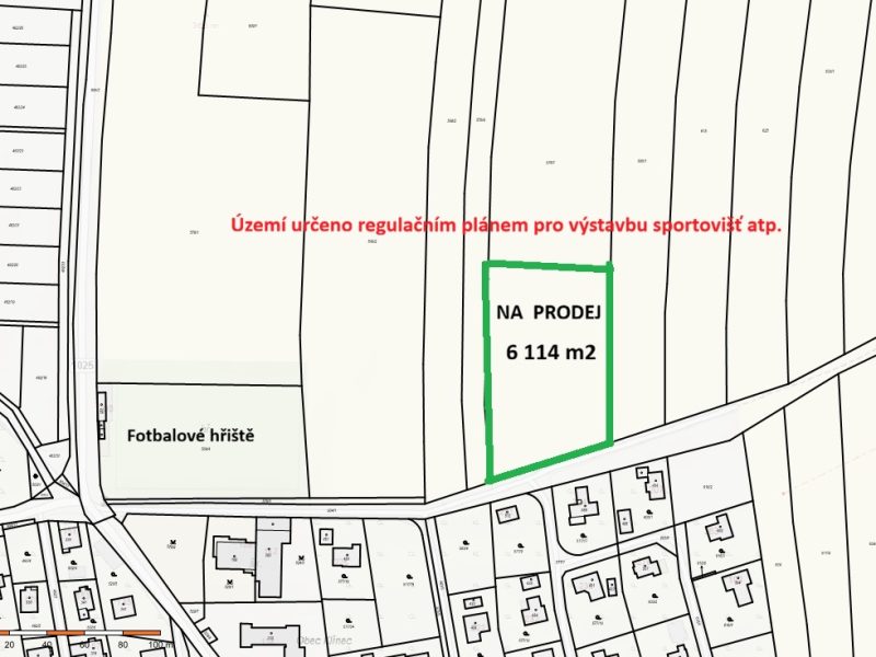 Snímek mapa - zvýrazněno